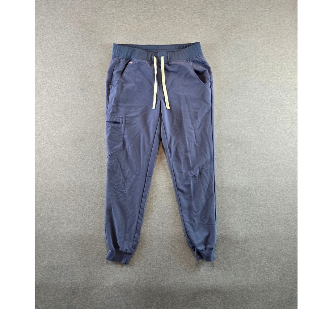 Figs Tansen Joggers Men's Small Blue‎ Pants Cargo Medical Drawstrings